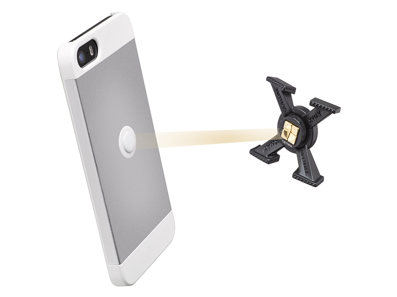 PEUGEOT PEUGEOT PARTNER Universal support with Tetrax Xway magnetic clip