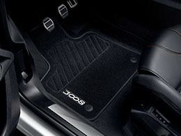 PEUGEOT PEUGEOT 3008 SUV Set of needle-pile floor mats - front and rear 