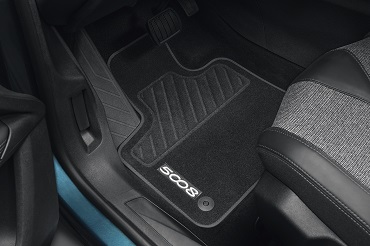 PEUGEOT PEUGEOT 5008 SUV Velour floor mats - front and rear