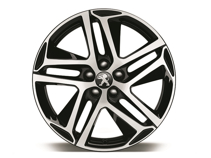 PEUGEOT PEUGEOT 308 Set of 4 alloy wheels - 18 inch BLACK SAPPHIRE