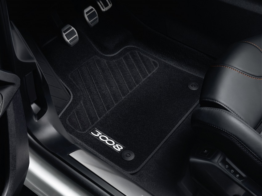 PEUGEOT PEUGEOT 3008 SUV Velour floor mats - front and rear (PHEV)