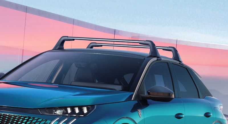 PEUGEOT ALL NEW PEUGEOT 3008 HYBRID ALUMINIUM ROOF BARS